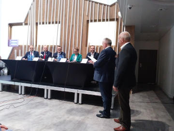 Debata prezydencka 10.10.2018 | Cech Rzemieślników i Przedsiębiorców w Radomsku