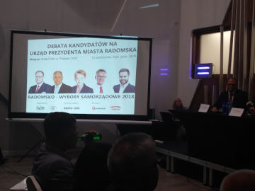 Debata prezydencka 10.10.2018 | Cech Rzemieślników i Przedsiębiorców w Radomsku